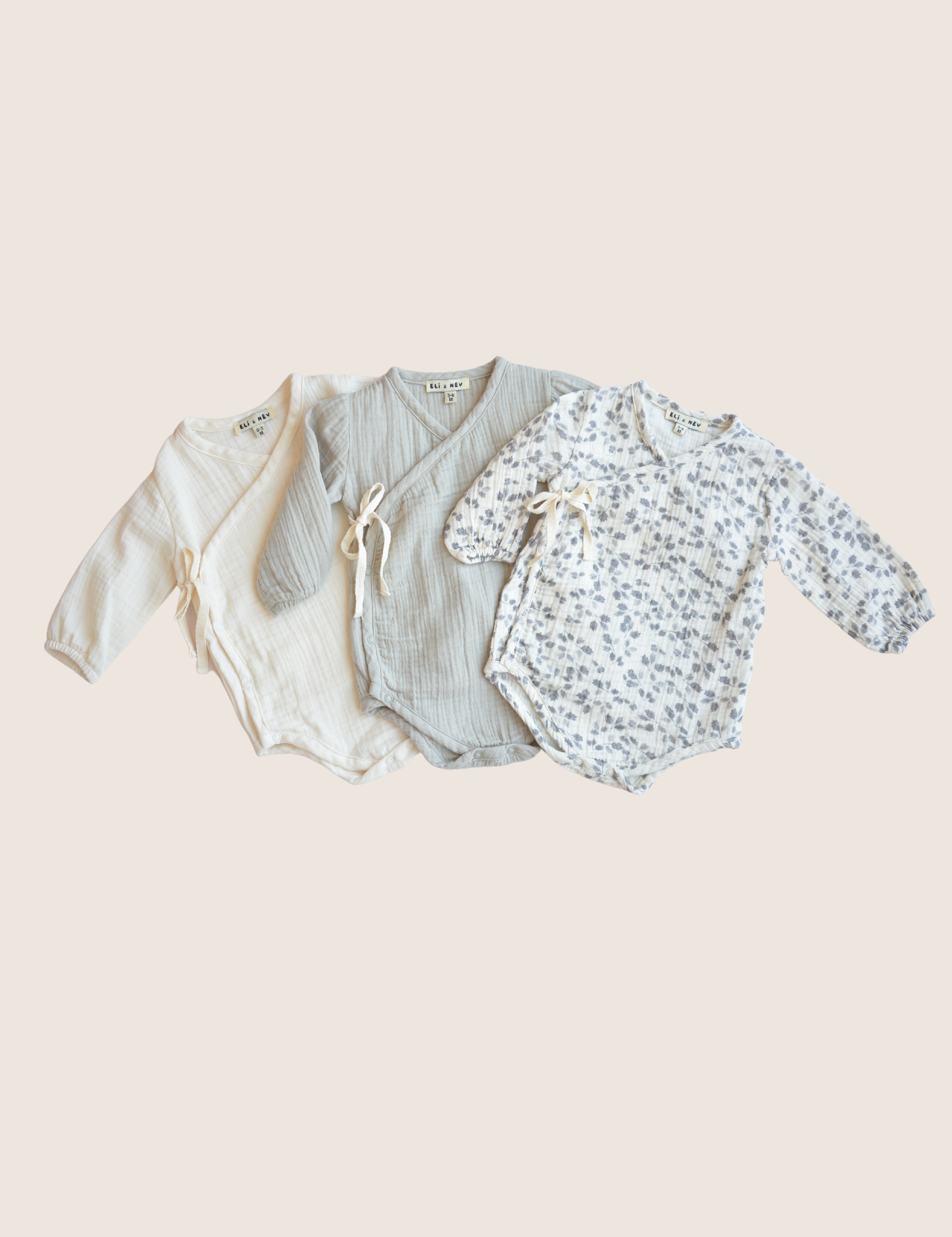 Wrap bodysuit | Stylish &amp; Sustainable baby clothing