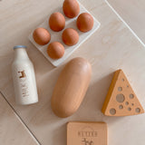 WOODEN PLAY FOOD SET / COUNTRY PRODUCTS