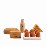 WOODEN PLAY FOOD SET / COUNTRY PRODUCTS