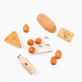 WOODEN PLAY FOOD SET / COUNTRY PRODUCTS