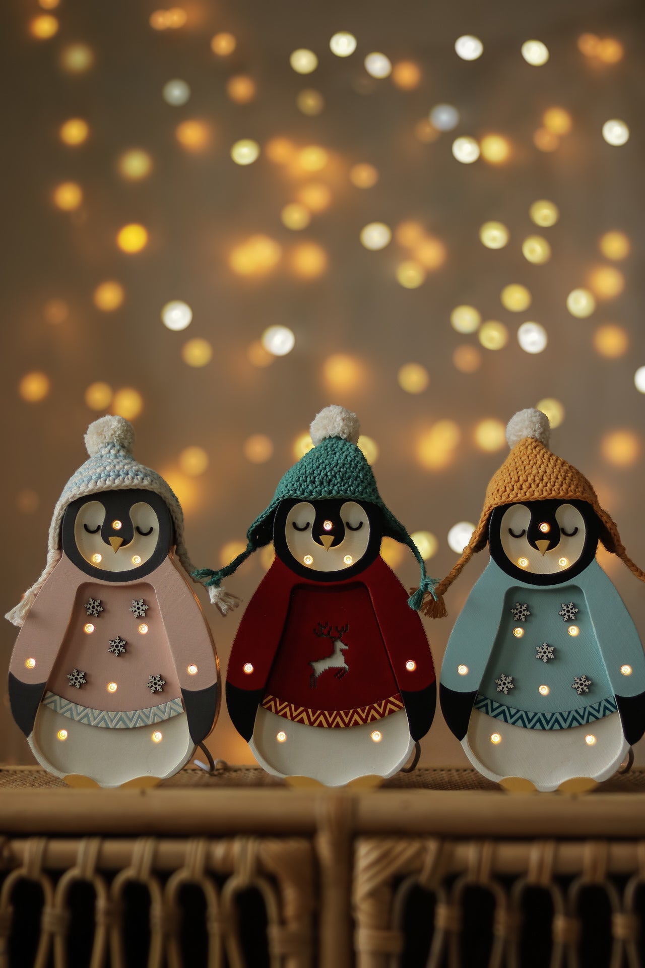 Little Lights - Baby Penguin Mini Christmas Edition | Blue