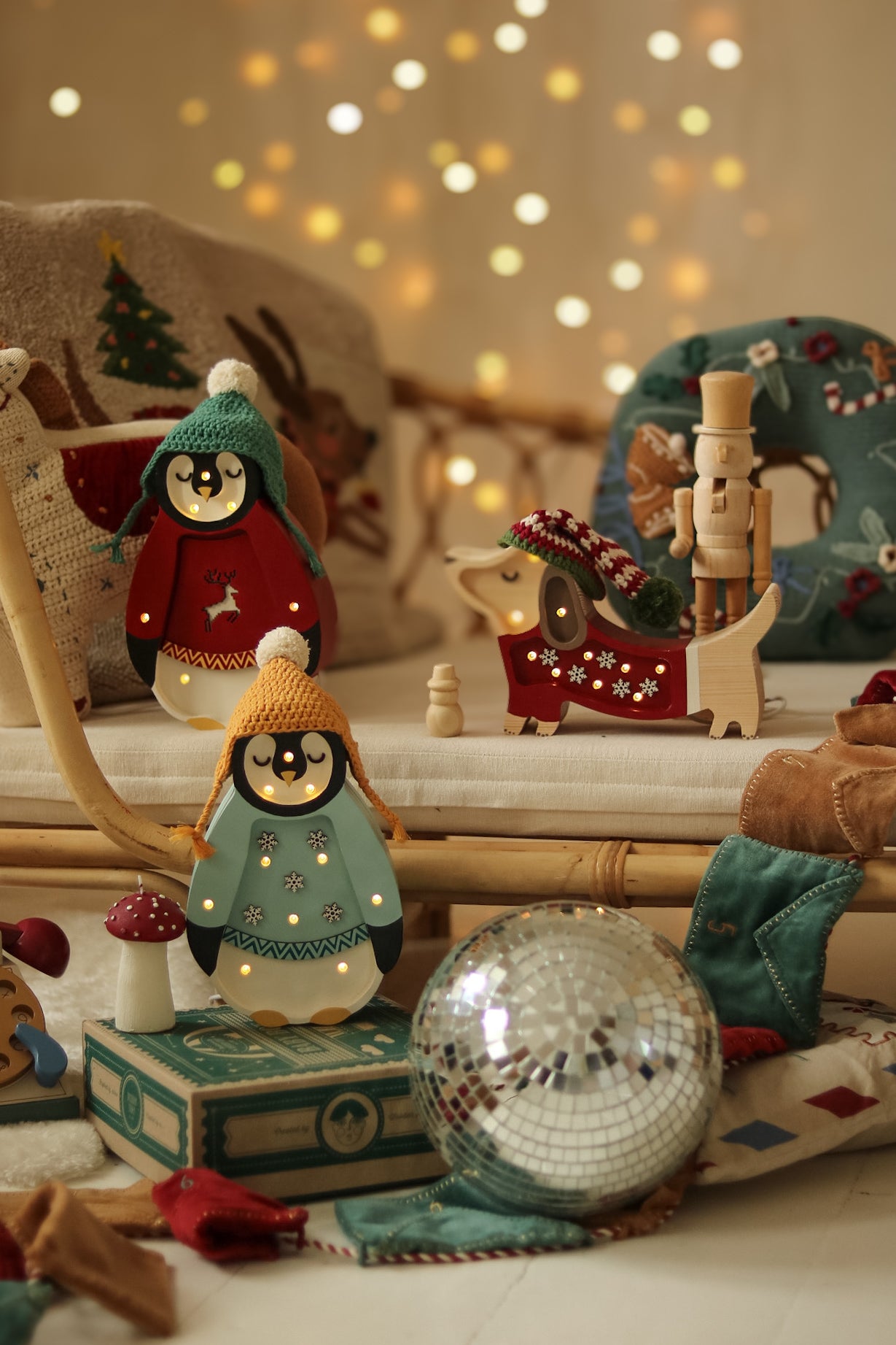 Little Lights - Baby Penguin Mini Christmas Edition | Blue