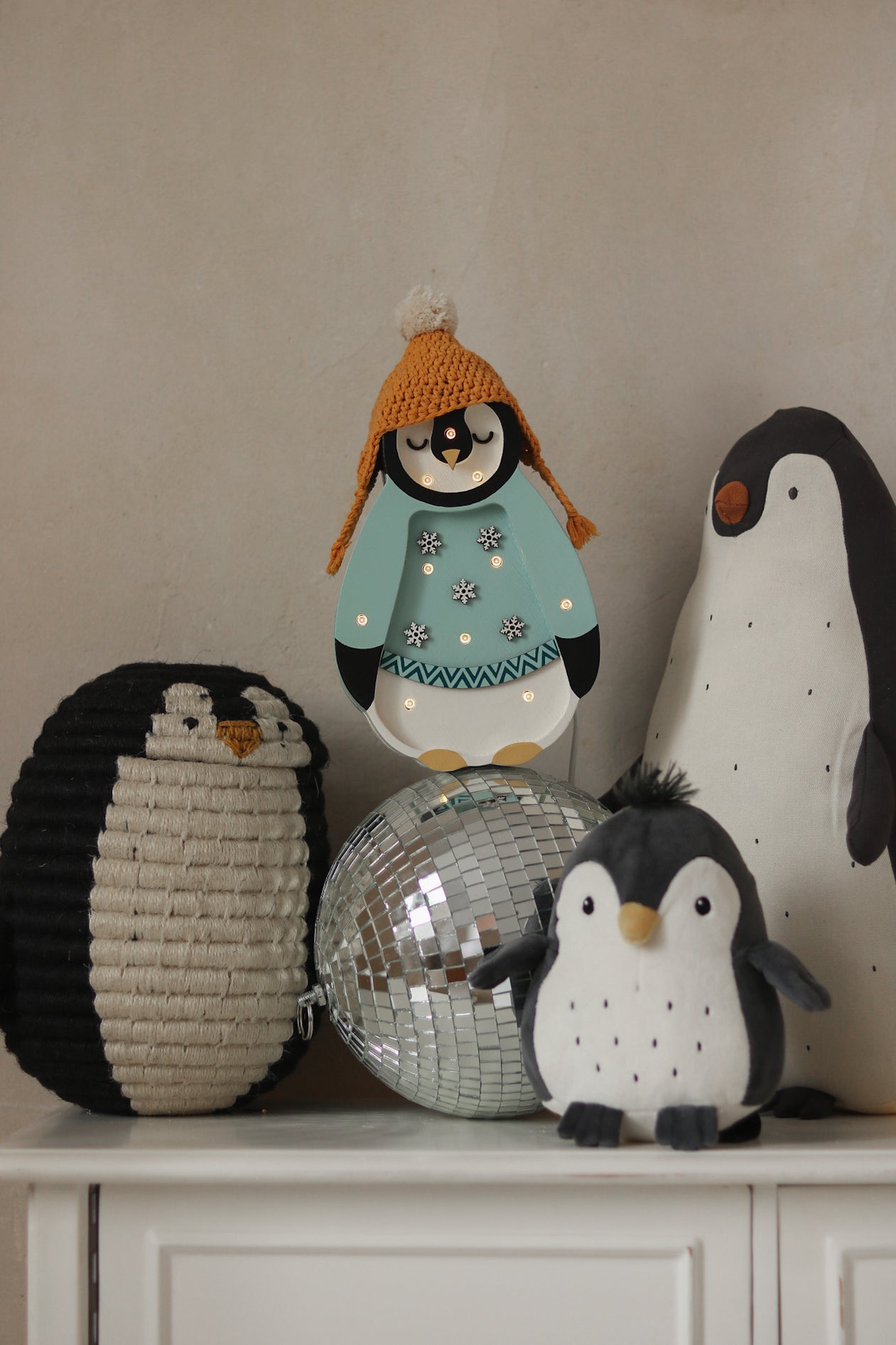 Little Lights - Baby Penguin Mini Christmas Edition | Blue