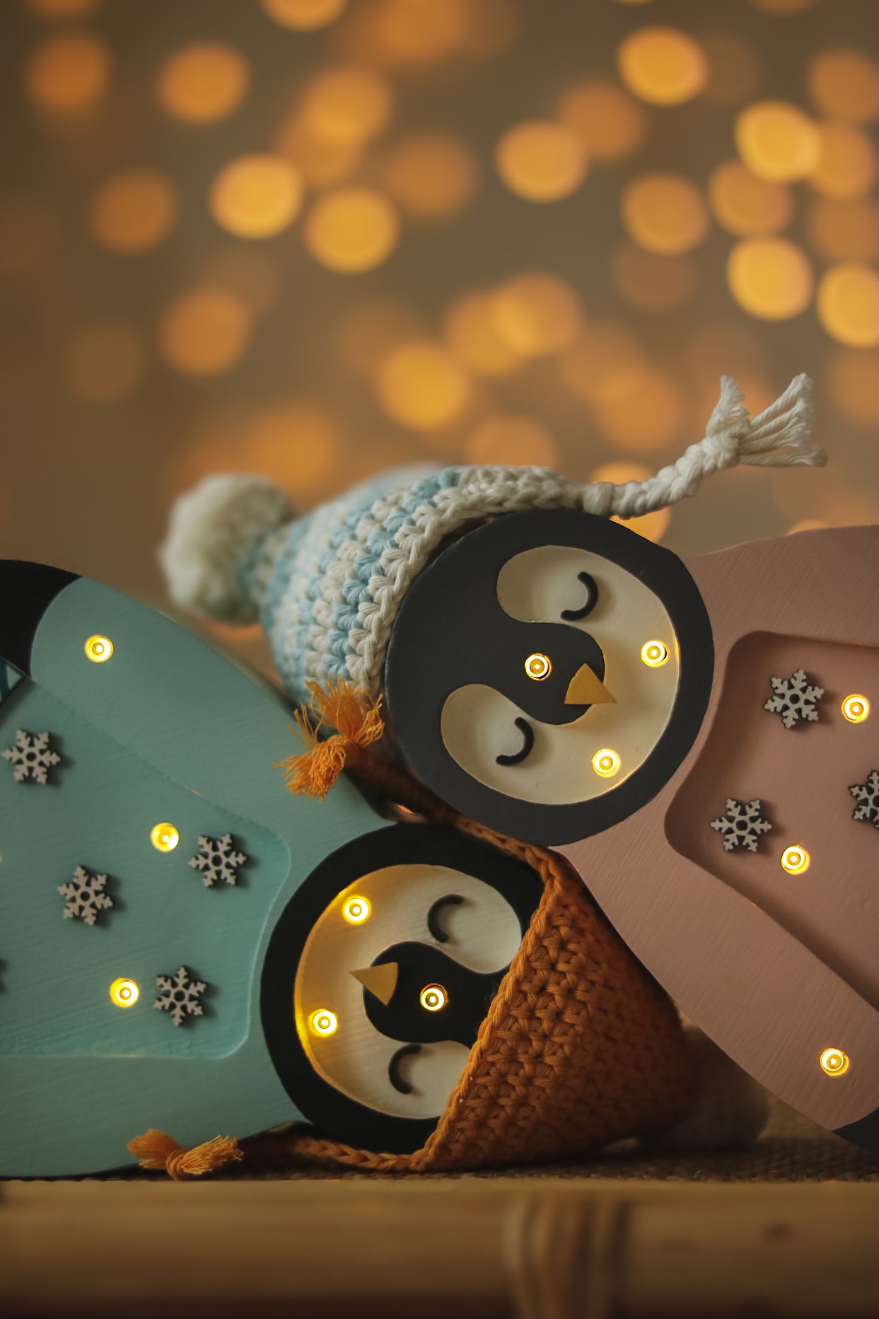 Little Lights - Baby Penguin Mini Christmas Edition | Blue