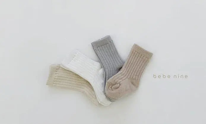 Butter Knee Socks [set of 4].