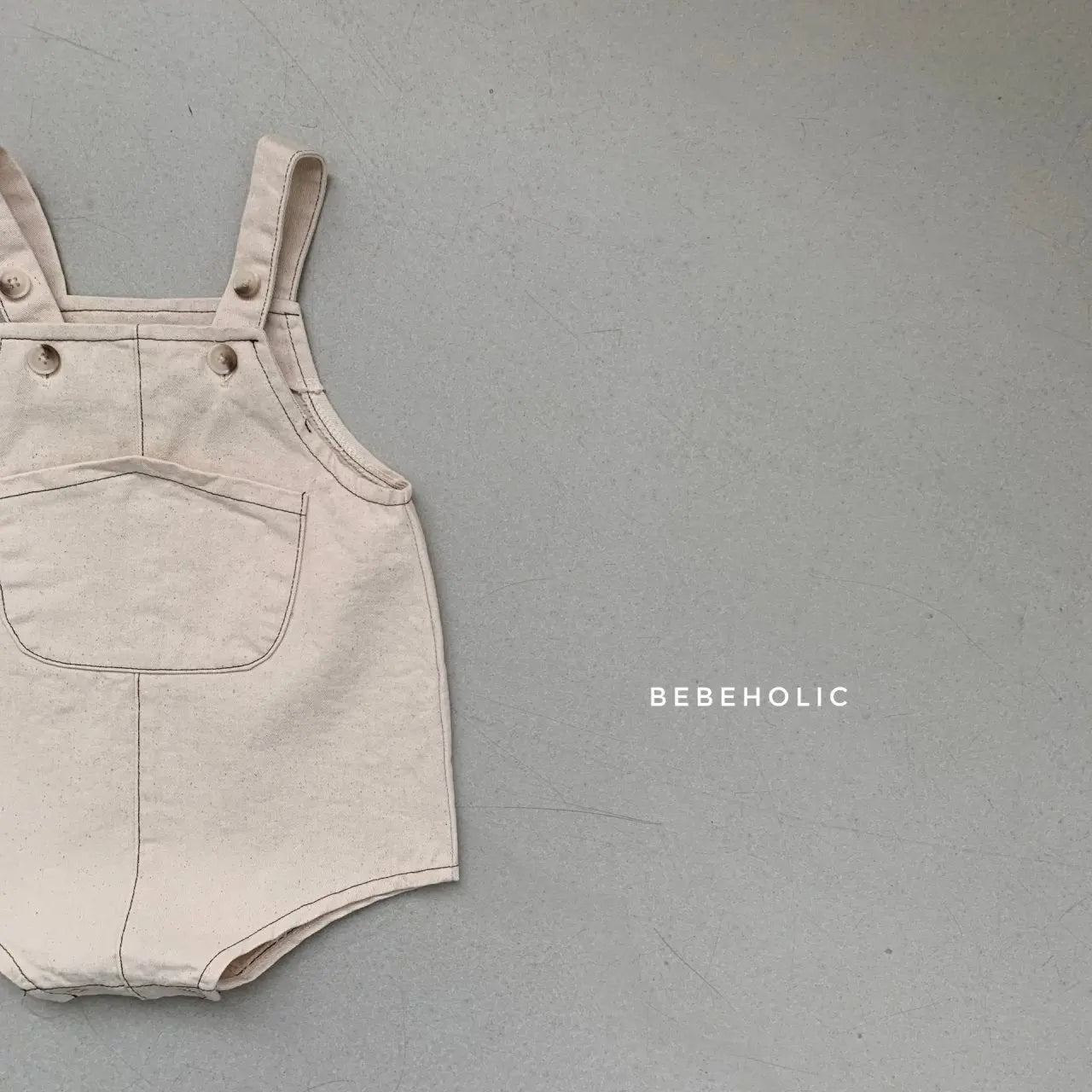 Chino Dungarees Bodysuit Bebe Holic