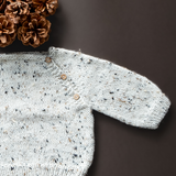 Newborn Speckled Wool Pullover