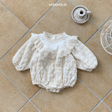 Lace Frill Bodysuit für Babys – Romantischer Baby-Body mit Spitzenrüschen