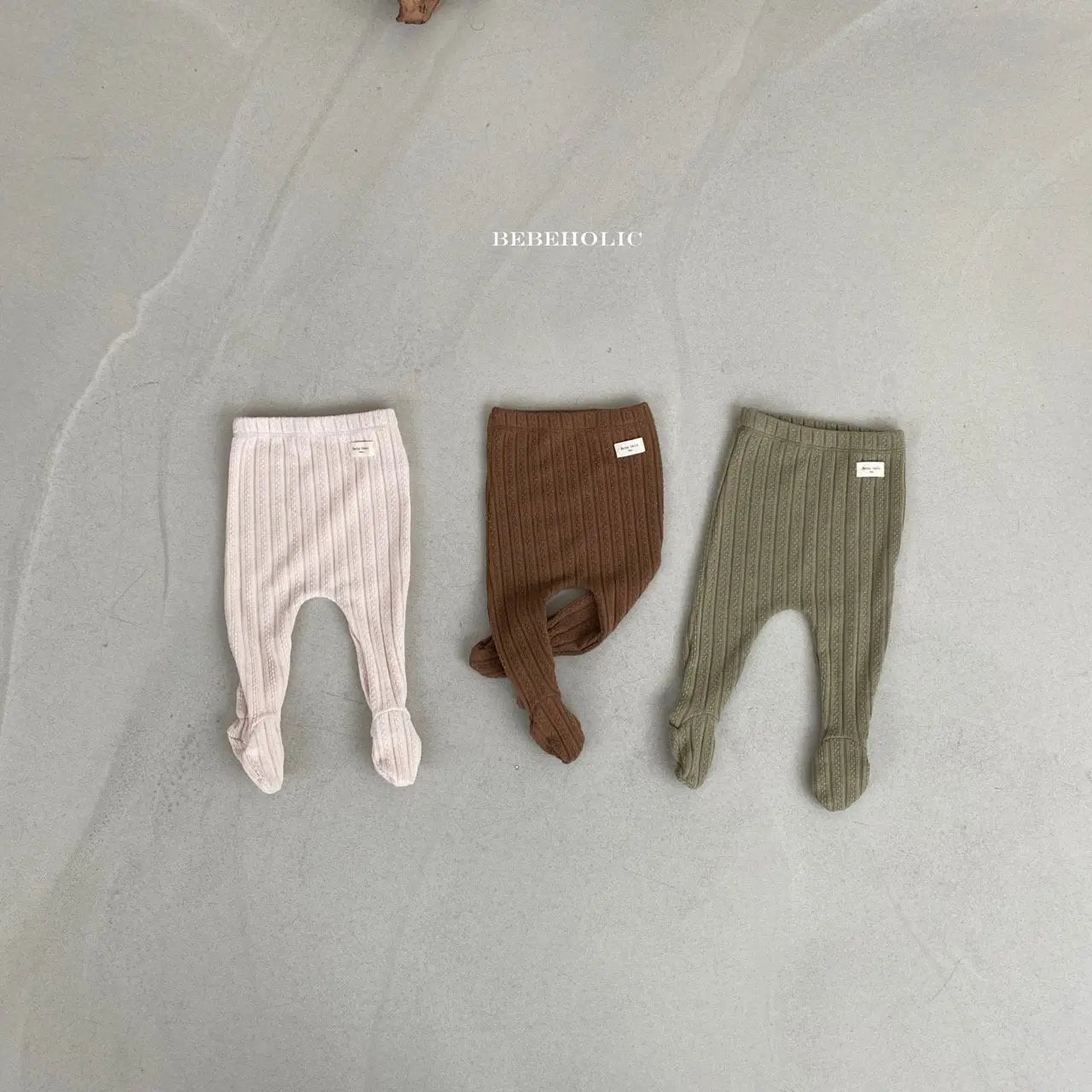 Knit Foot Leggings Bebe Holic