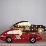 Lampe de voiture de course Little Lights Freccia Rossa - Veilleuse parfaite pour les enfants