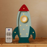 Little Lights - Space Rocket Mini Lamp | Teal