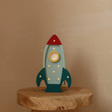 Little Lights - Space Rocket Mini Lamp | Teal