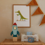 Little Lights - Space Rocket Mini Lamp | Teal