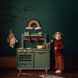 Pre-order Dusty Green Spielküche aus Holz