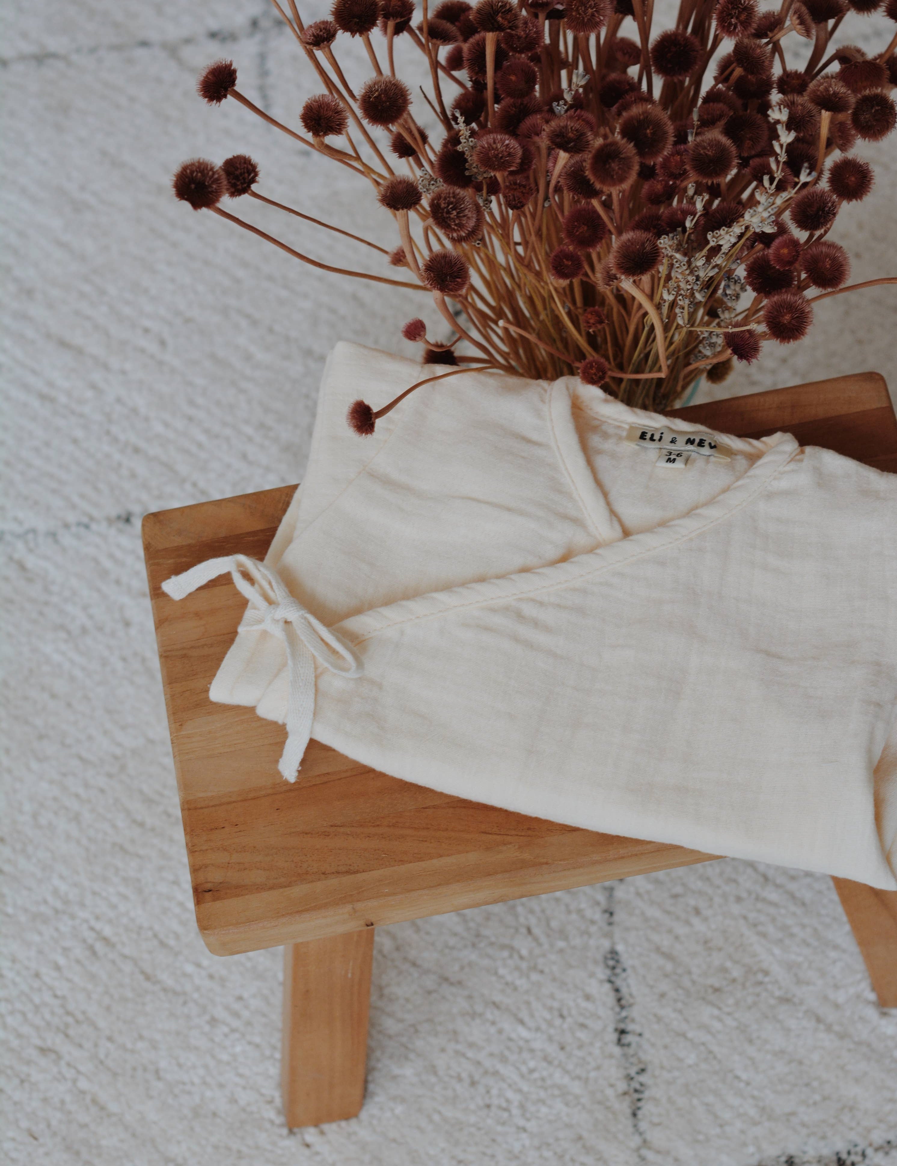 Wrap bodysuit | Stylish &amp; Sustainable baby clothing